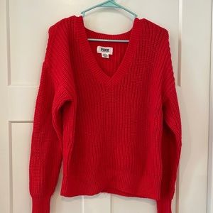 Victoria Secret Pink coral sweater